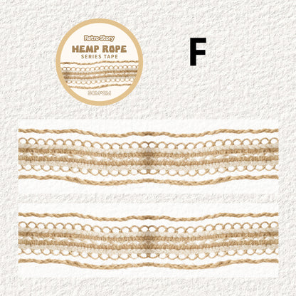 Hemp Rope PET Tape