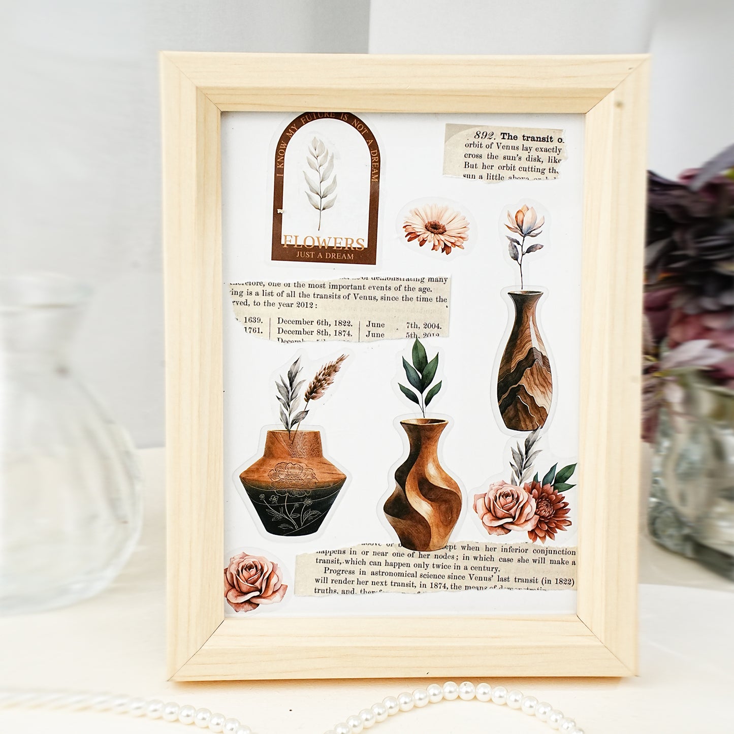 Hidden Flower Corner Series Sticker 20pcs