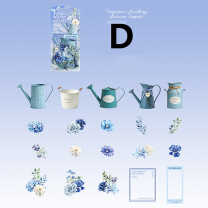 Hidden Flower Corner Series Sticker 20pcs