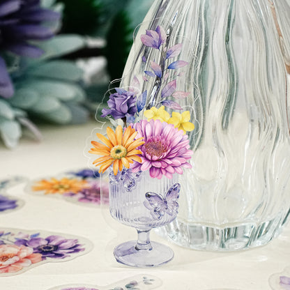 Hidden Flower Corner Series Sticker 20pcs