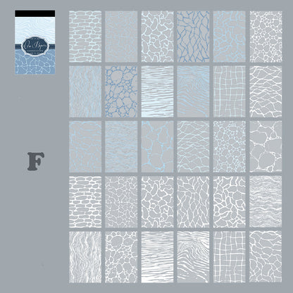 Hidden In The Texture Sticker 30pcs