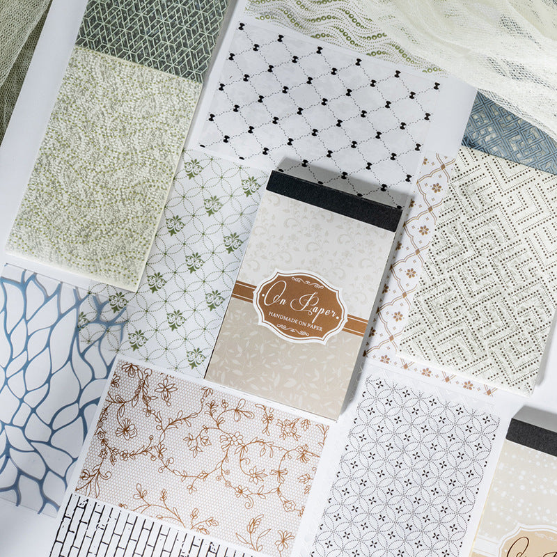 Hidden In The Texture Sticker 30pcs