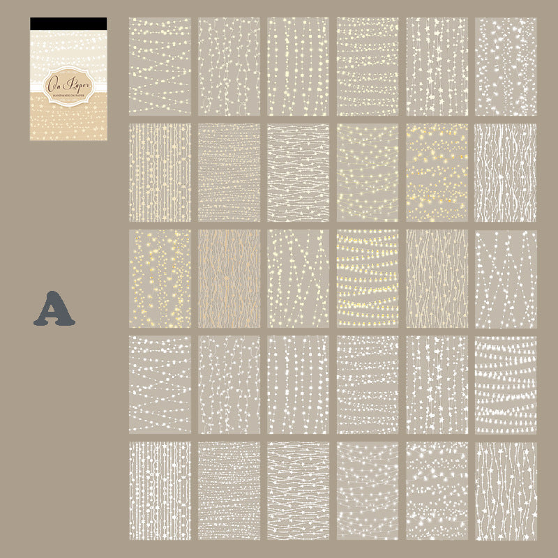 Hidden In The Texture Sticker 30pcs