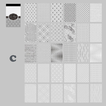 Hidden In The Texture Sticker 30pcs