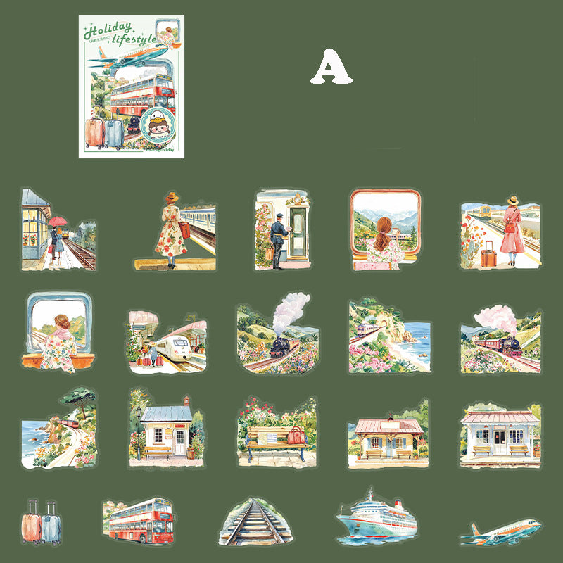 Holiday Lifestyle Sticker 20pcs