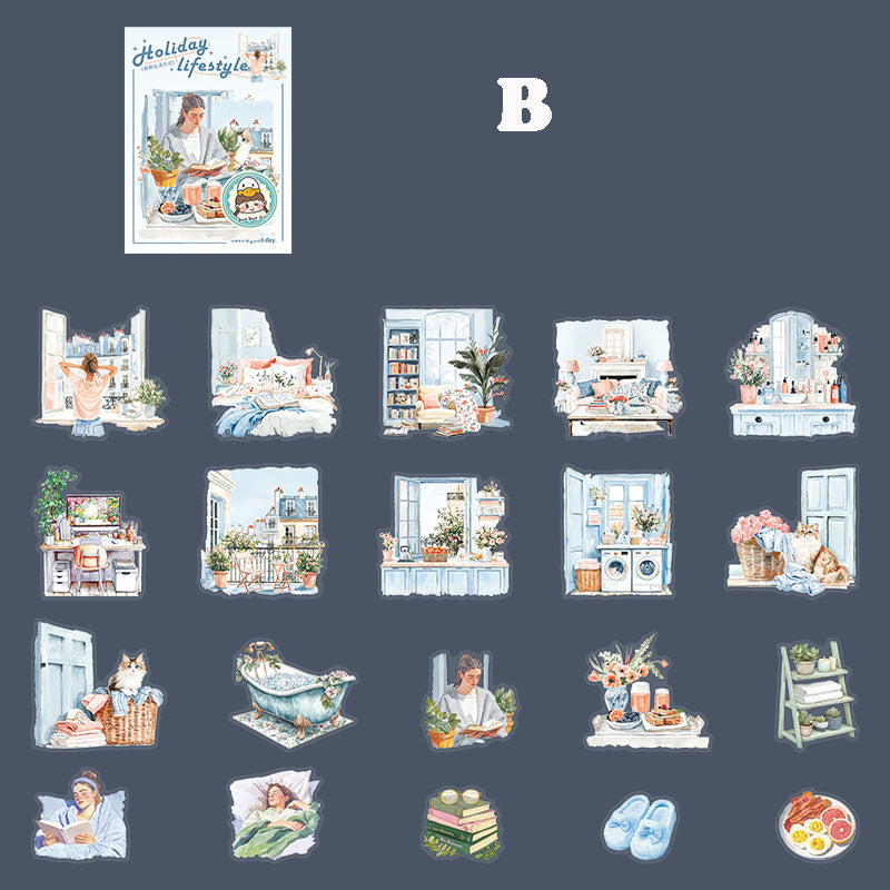 Holiday Lifestyle Sticker 20pcs