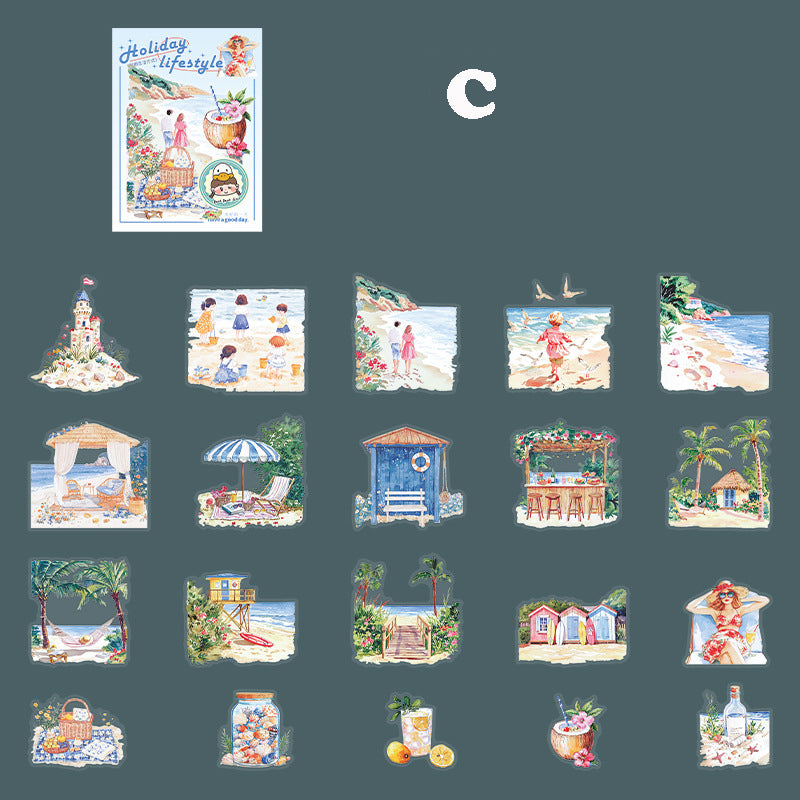 Holiday Lifestyle Sticker 20pcs