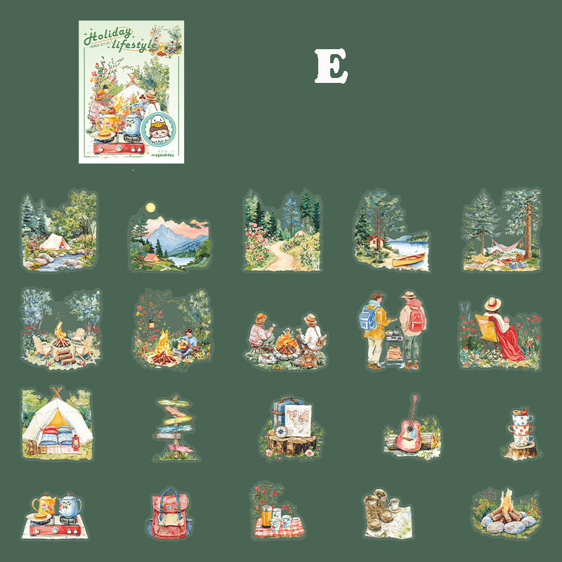 Holiday Lifestyle Sticker 20pcs