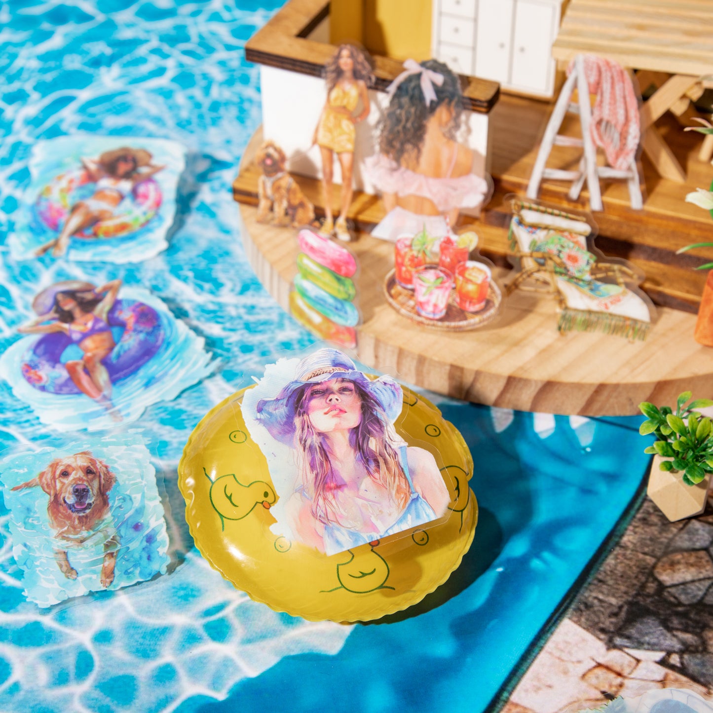 Holiday Style Stickers 25pcs