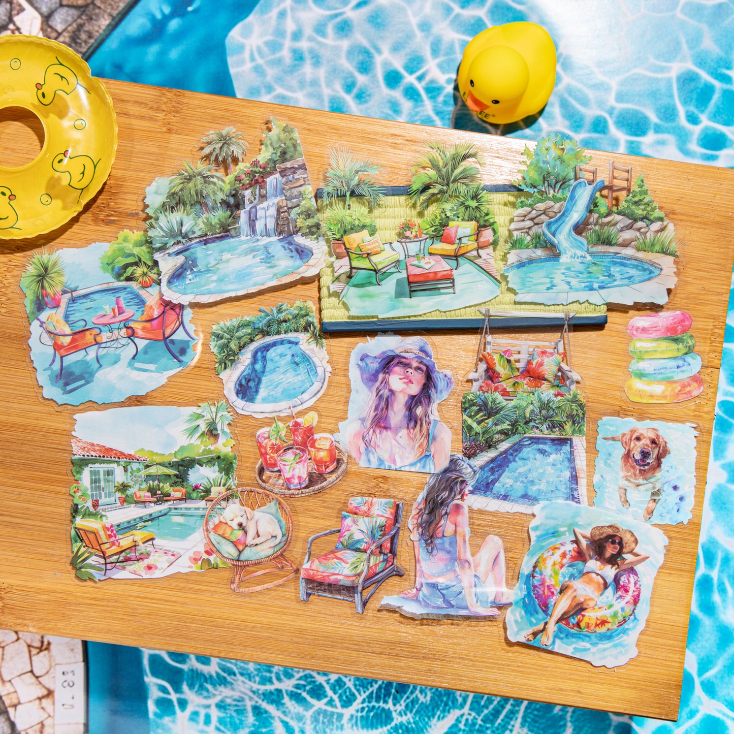 Holiday Style Stickers 25pcs