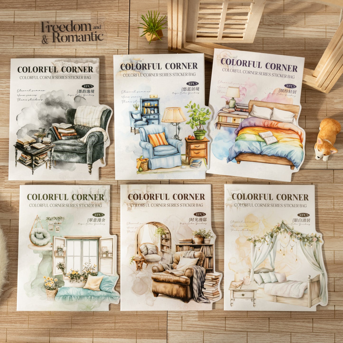 Home Corner Sticker 30pcs