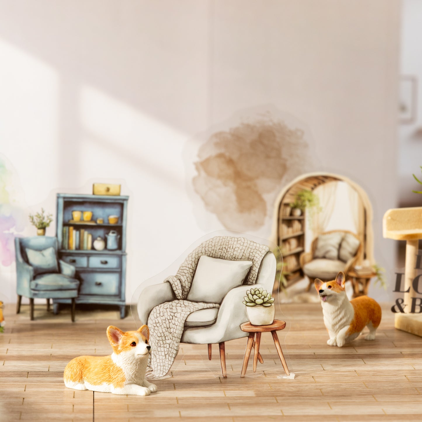 Home Corner Sticker 30pcs