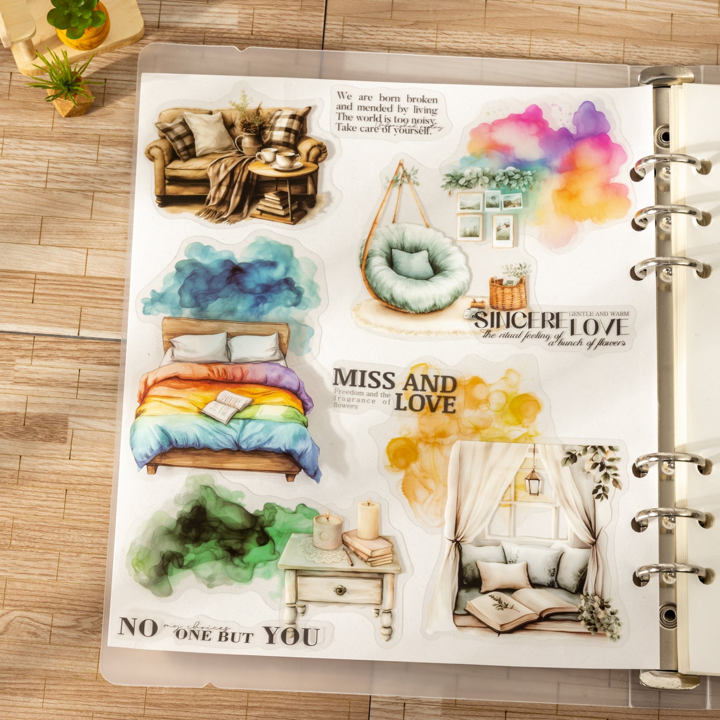 Home Corner Sticker 30pcs