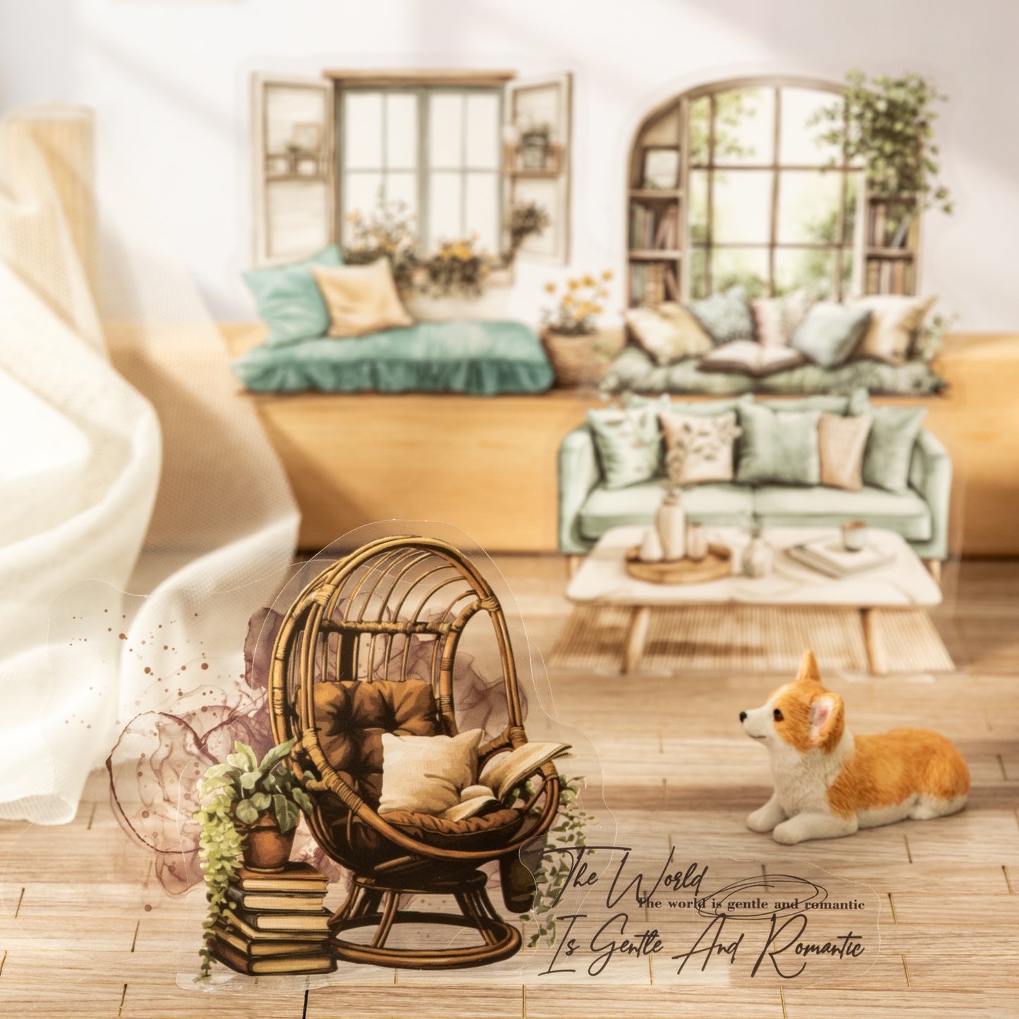 Home Corner Sticker 30pcs