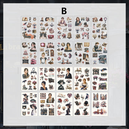 Honey Glaze Fragrance Sticker Book 20pcs