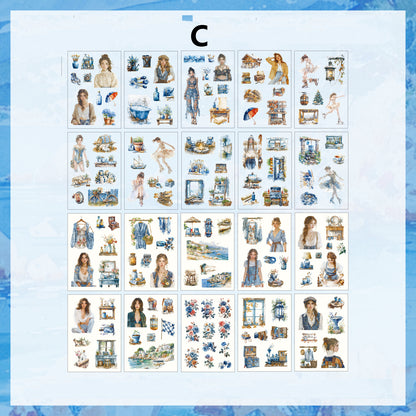 Honey Glaze Fragrance Sticker Book 20pcs