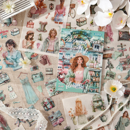 Honey Glaze Fragrance Sticker Book 20pcs