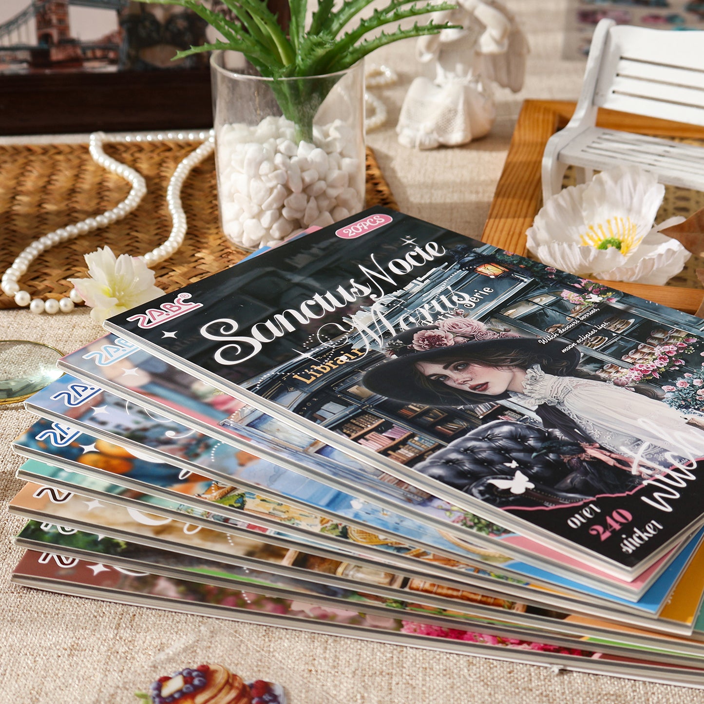 Honey Glaze Fragrance Sticker Book 20pcs