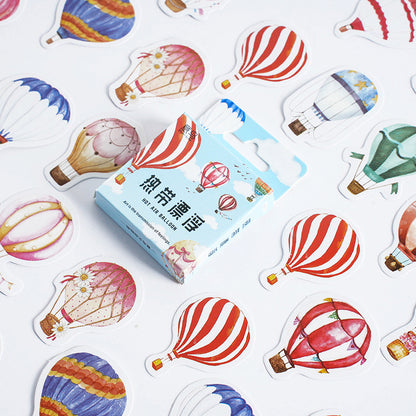 Hot Air Balloon Stickers 46pcs