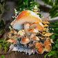 Hot Stamped Mushroom Stickers 10pcs