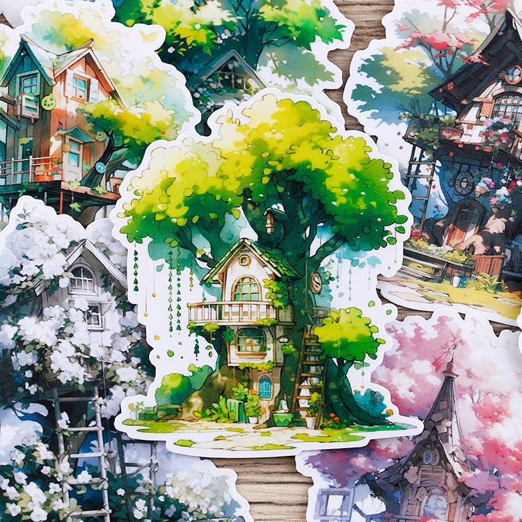 House of the Forest Stickers 15pcs