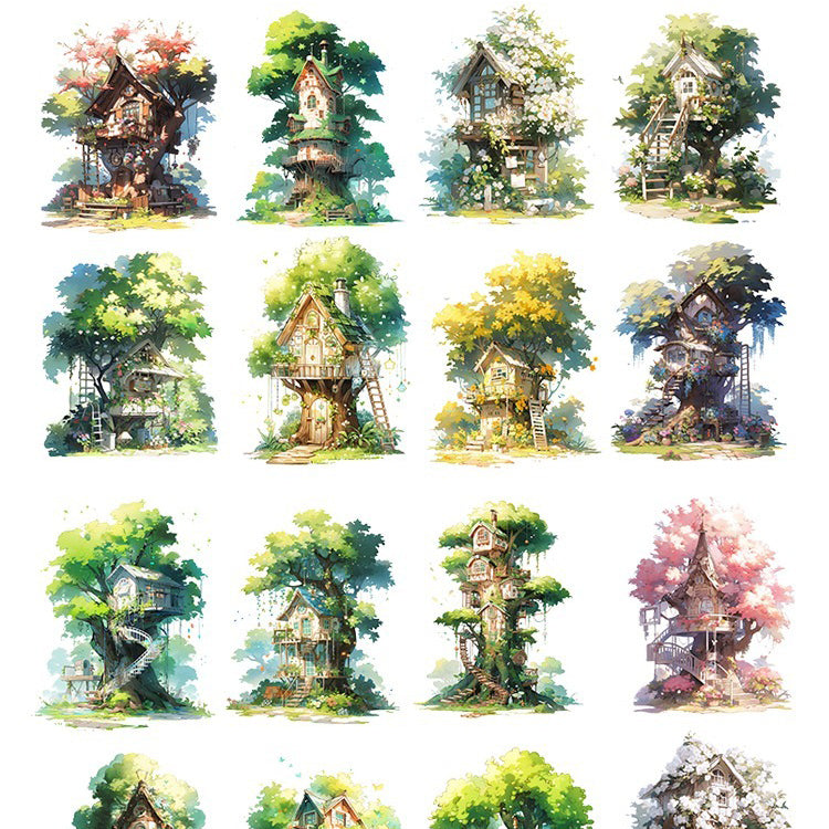 House of the Forest Stickers 15pcs