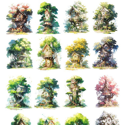 House of the Forest Stickers 15pcs