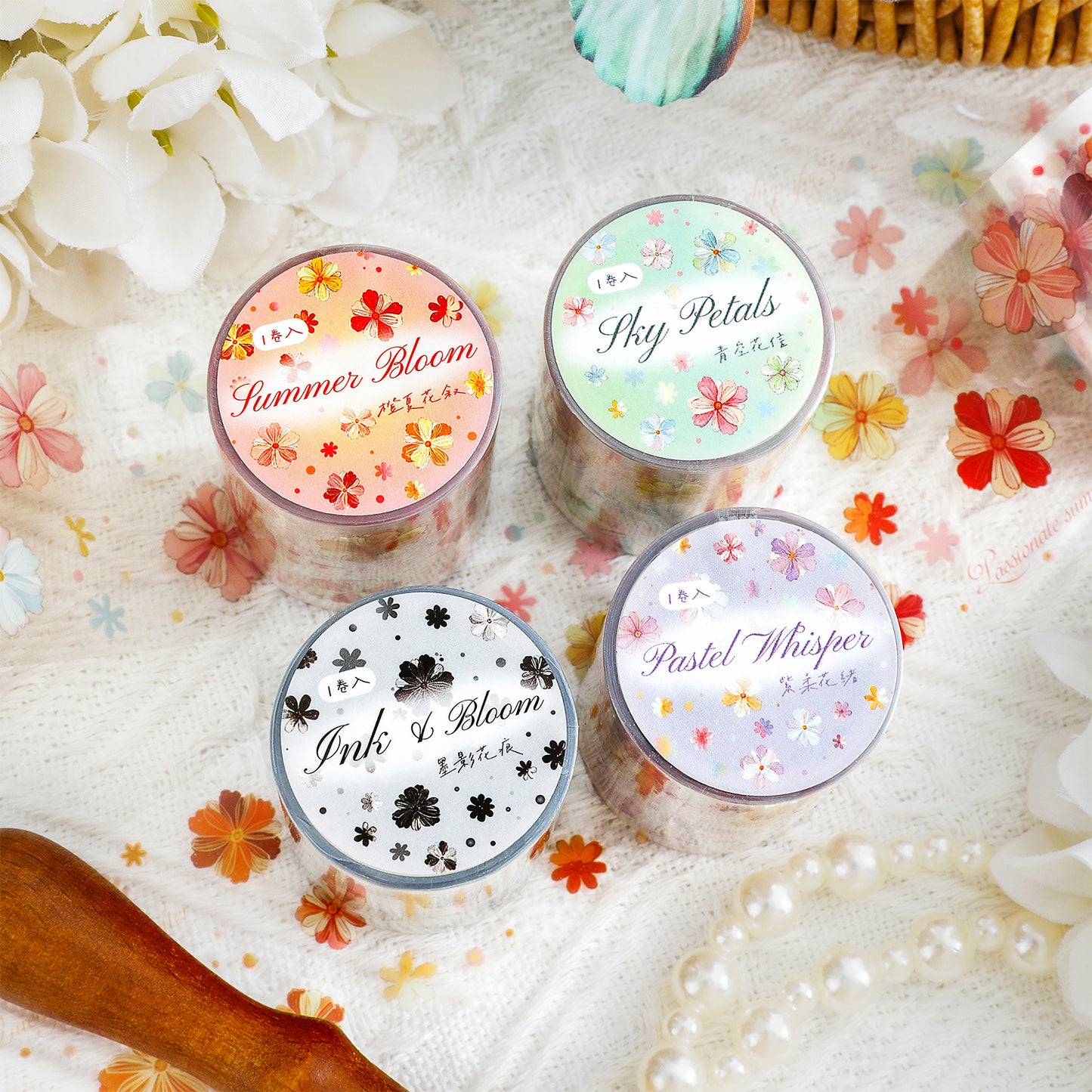 Flower Theme Tape