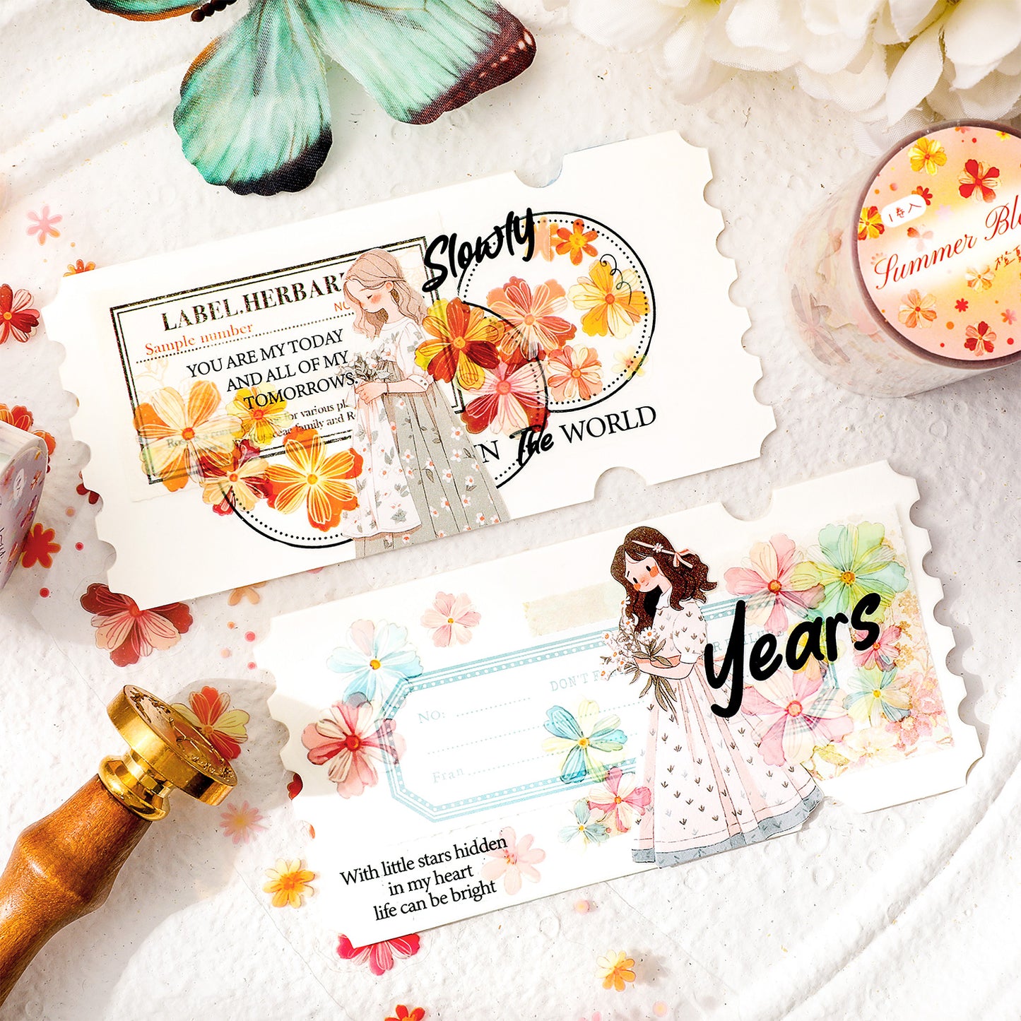Flower Theme Tape