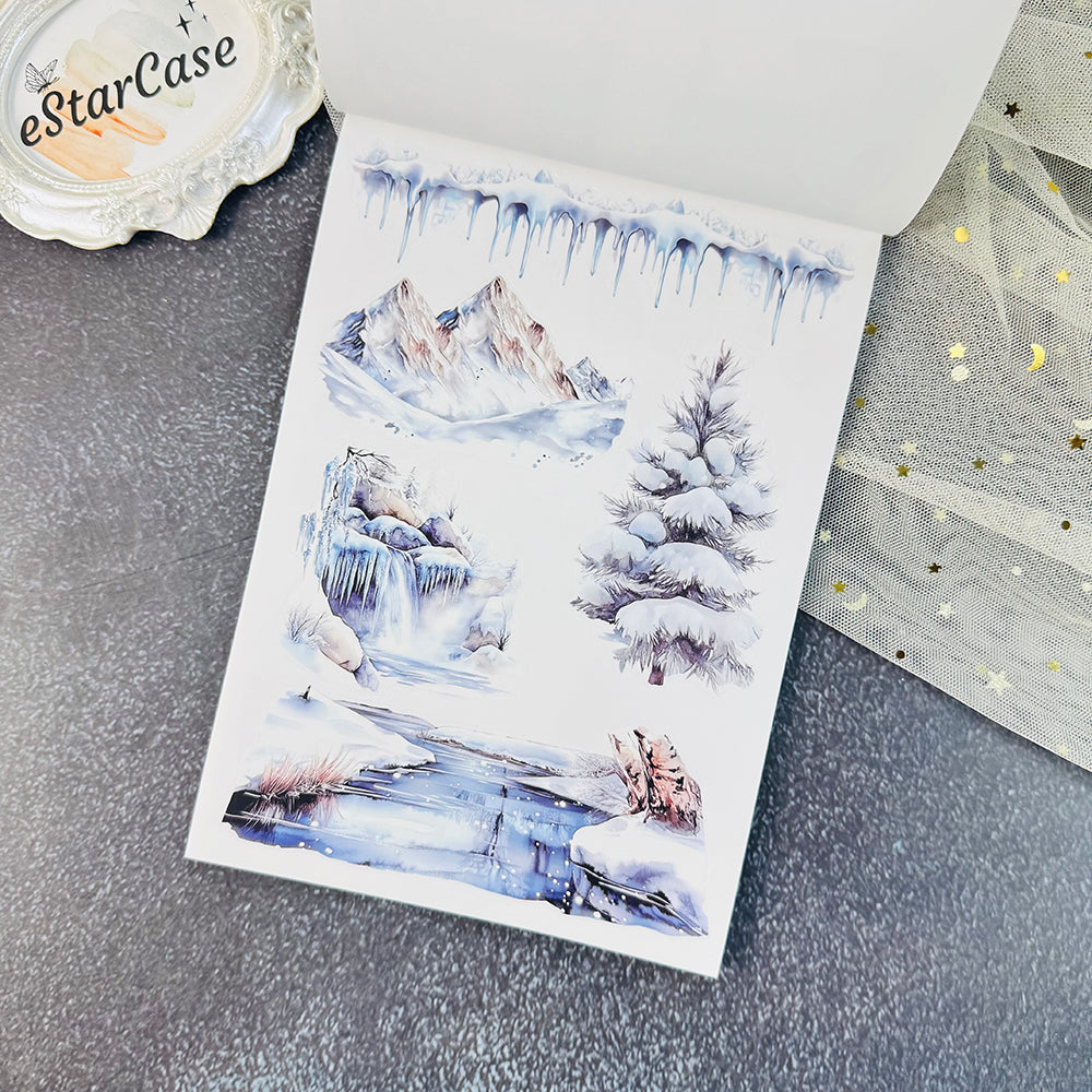 Ice and Snow Stickers Book