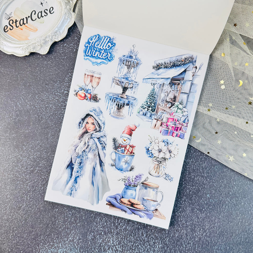 Ice and Snow Stickers Book