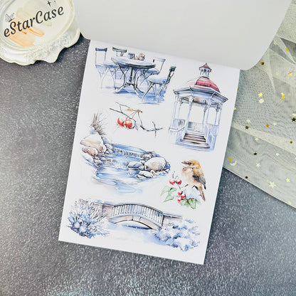 Ice and Snow Stickers Book