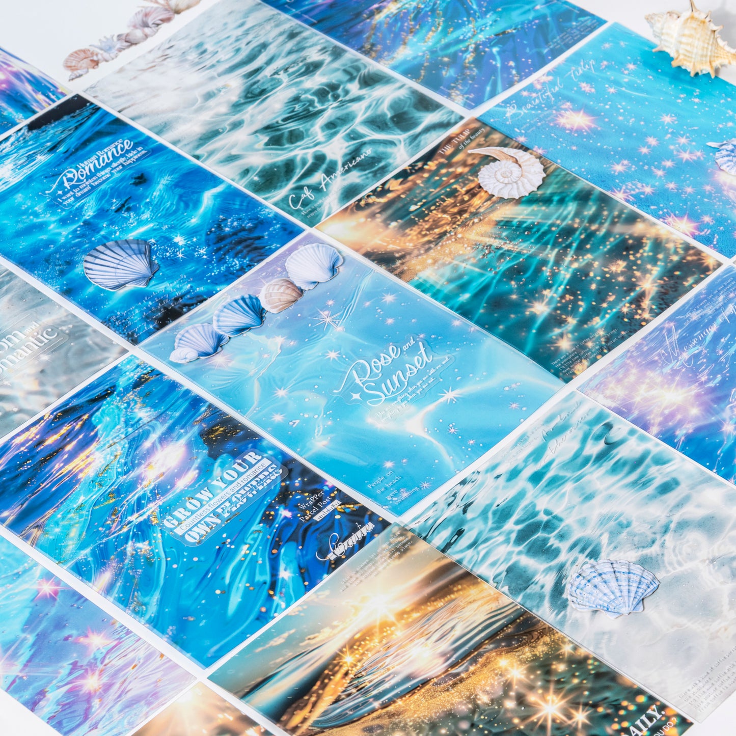 Immersive Sea Viewing Sticker 25pcs