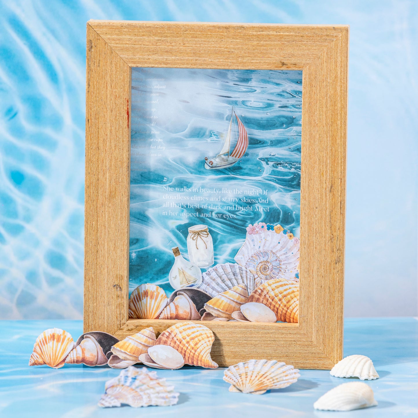 Immersive Sea Viewing Sticker 25pcs