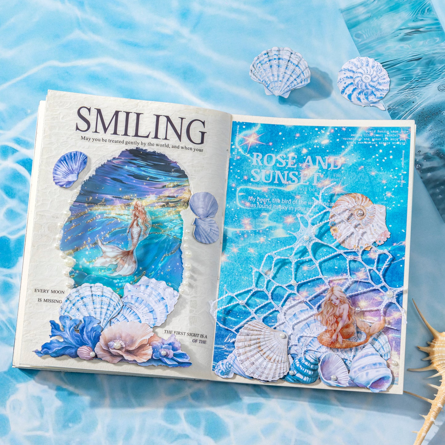 Immersive Sea Viewing Sticker 25pcs