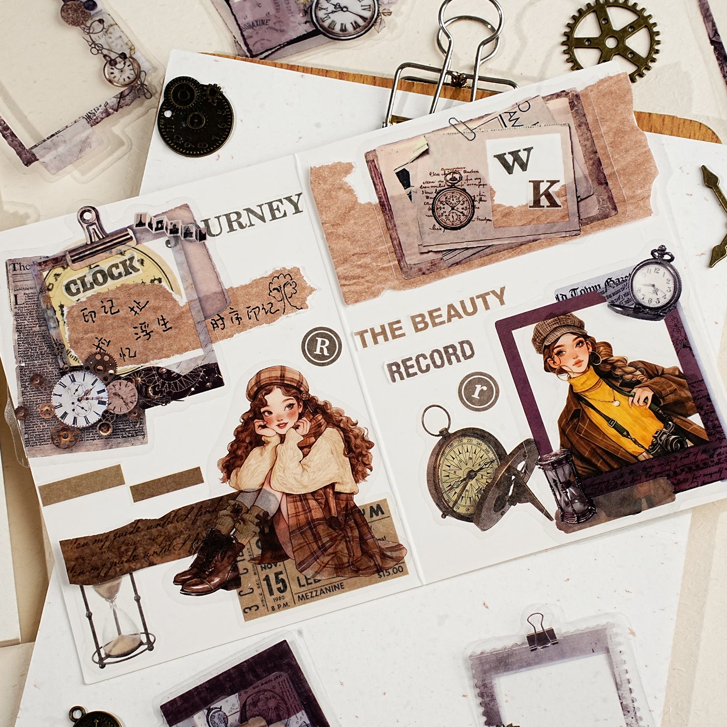 Imprints of a Fleeting Life Stickers 20pcs