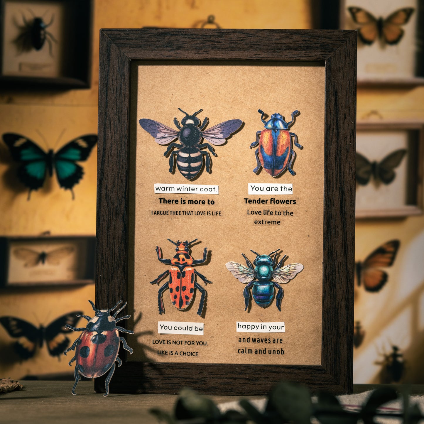 Insect Collector Sticker 100pcs