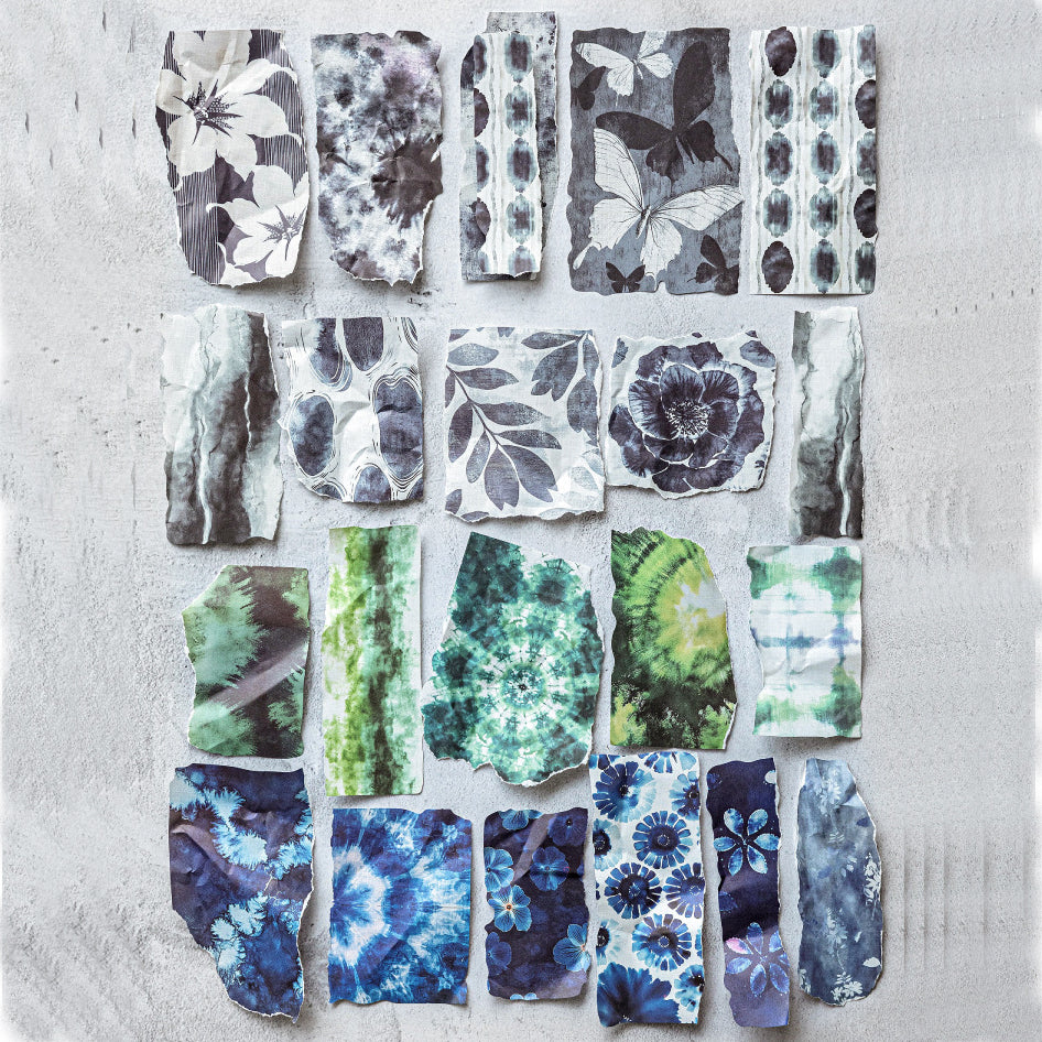 Interleaf Tie-Dye Collection Paper 30pcs