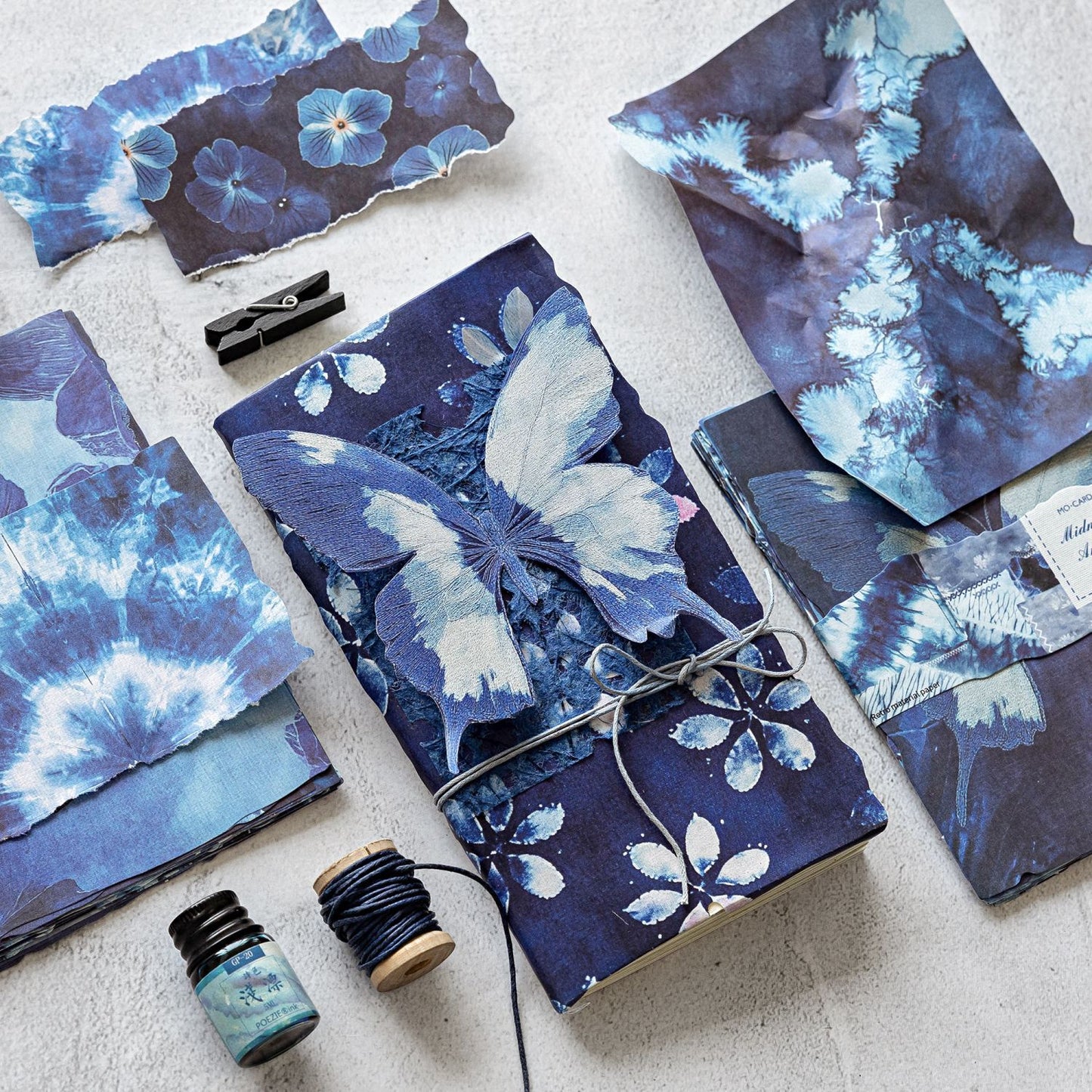 Interleaf Tie-Dye Collection Paper 30pcs