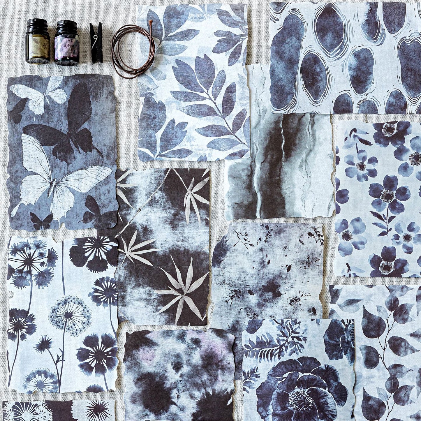 Interleaf Tie-Dye Collection Paper 30pcs