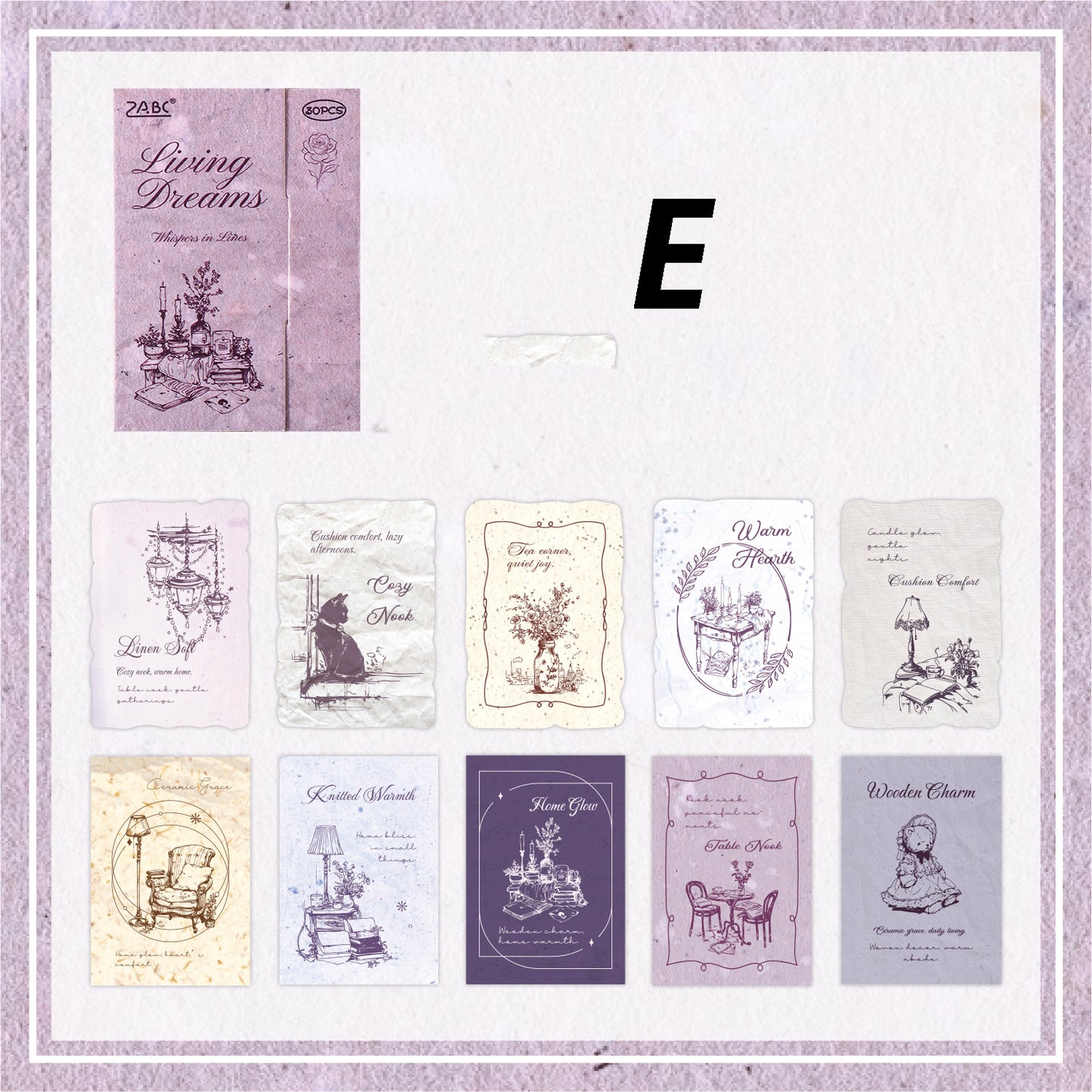 Interline Wind Stickers 30pcs