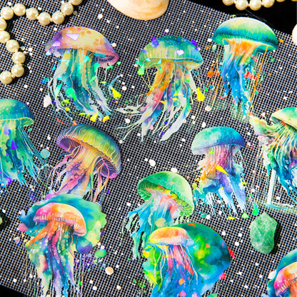 Jellyfish Fantasy Stickers 20pcs