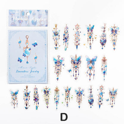 Jewelry Fantasy Stickers 20pcs