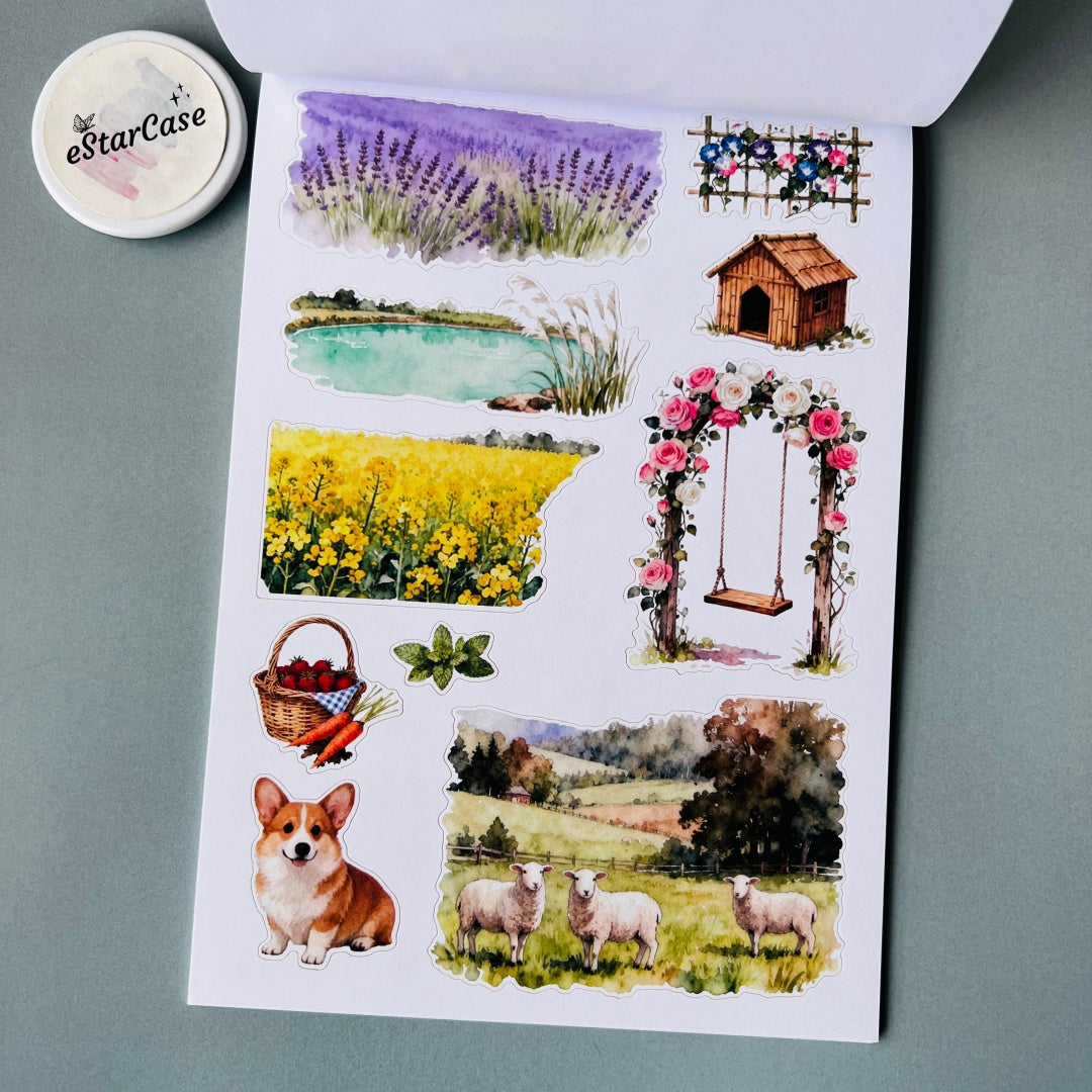 Journey Life Landscaping Sticker Book