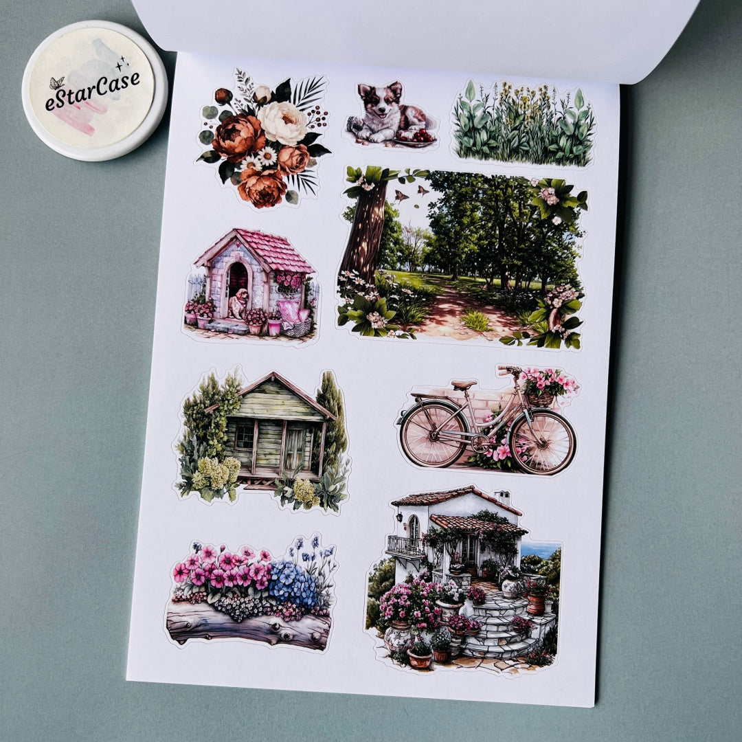 Journey Life Landscaping Sticker Book