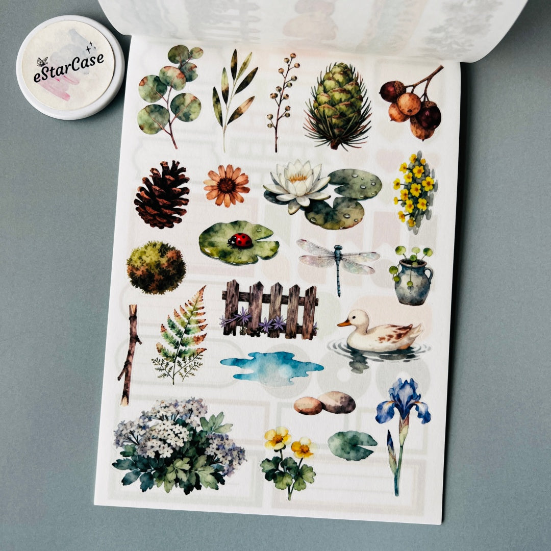 Journey Life Landscaping Sticker Book