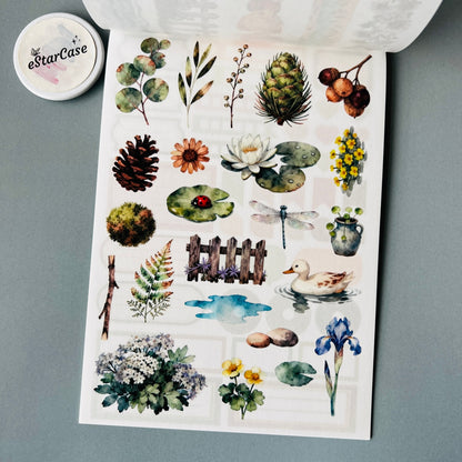 Journey Life Landscaping Sticker Book