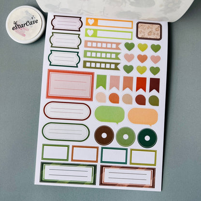 Journey Life Landscaping Sticker Book