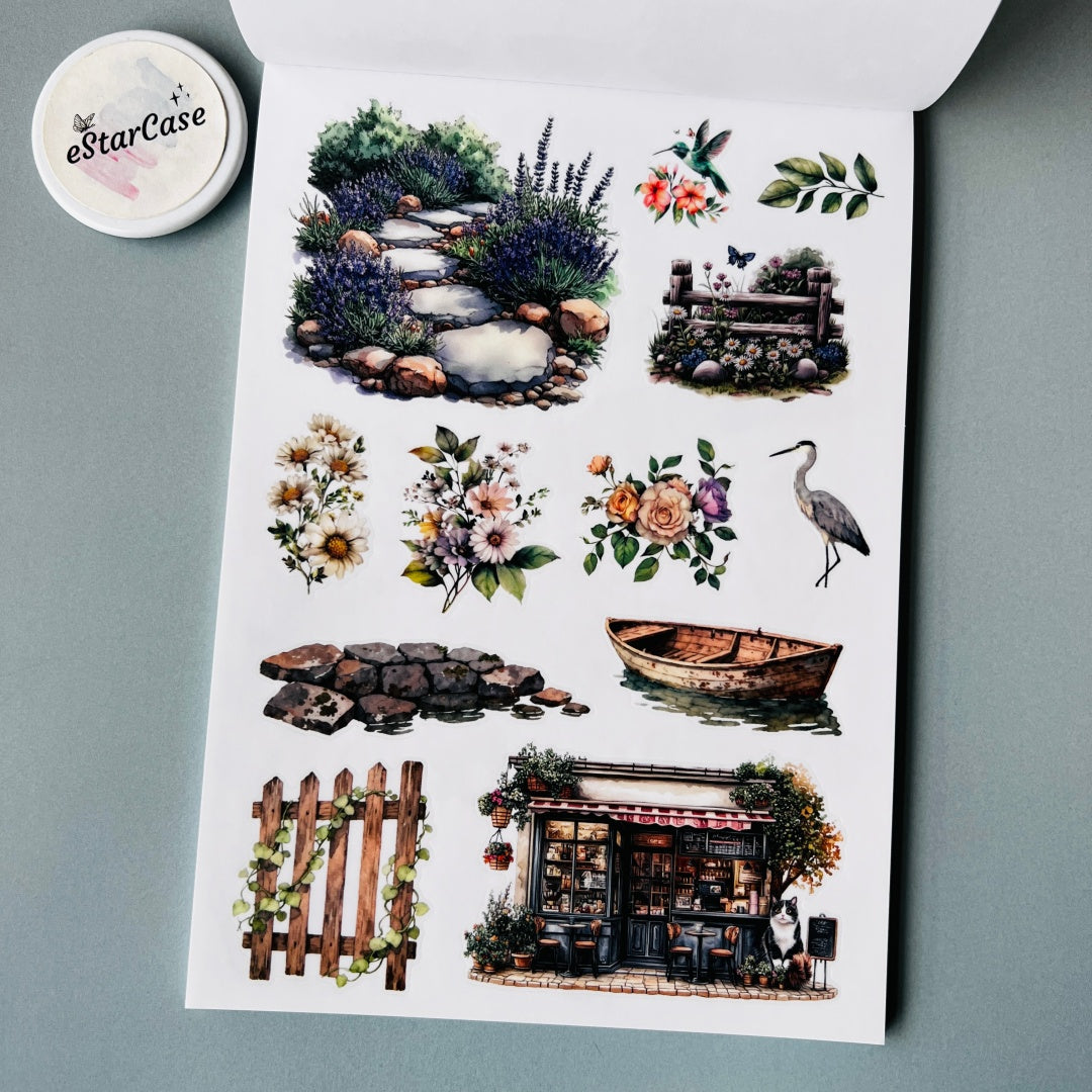 Journey Life Landscaping Sticker Book