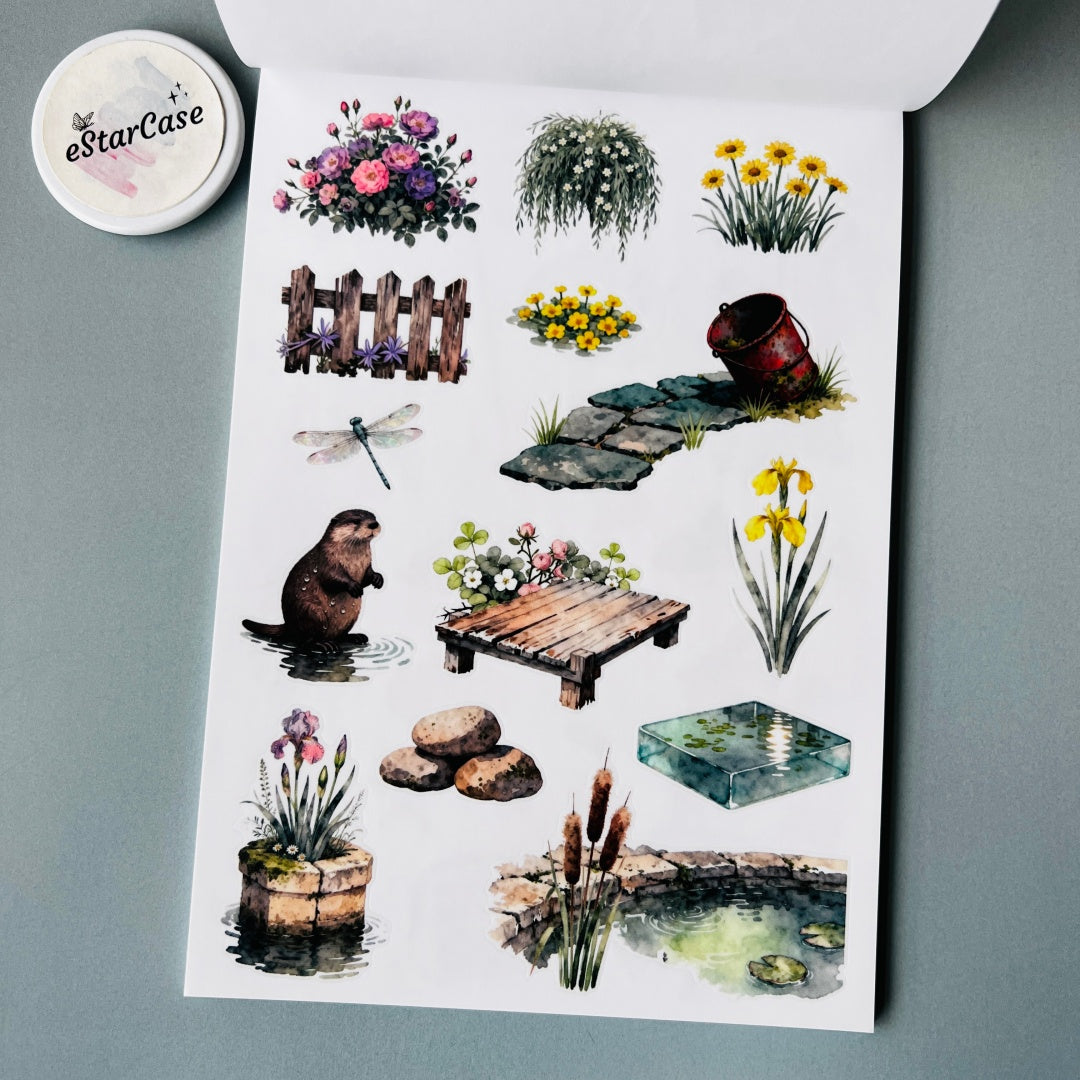 Journey Life Landscaping Sticker Book